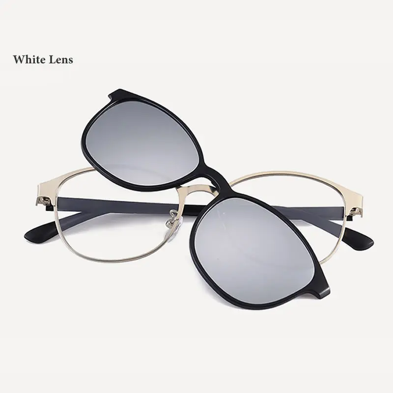 Солнцезащитные очки ALIENSOCE с клипсой для мужчин и женщин поляризационные