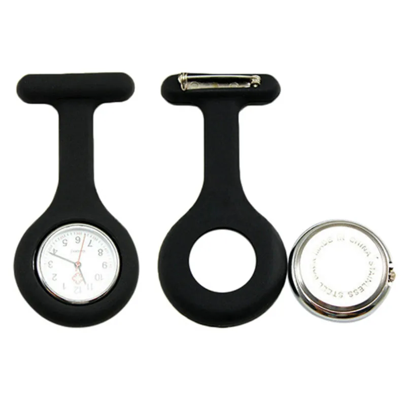 New Cute Silicone Nurse Watch Brooch Fob Pocket Tunic Quartz Movement N76Y smt 89 | Наручные часы