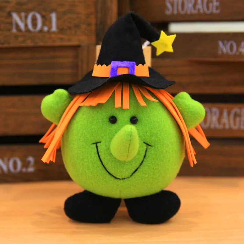 Хэллоуин Кукла Украшения подарки для детей сцены ведьма украшения тыквы Призрак
