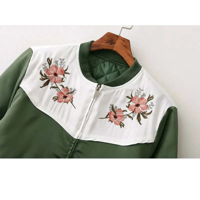 Новый женский мода европейский цветочные вышивка папку хлопок лоскутное