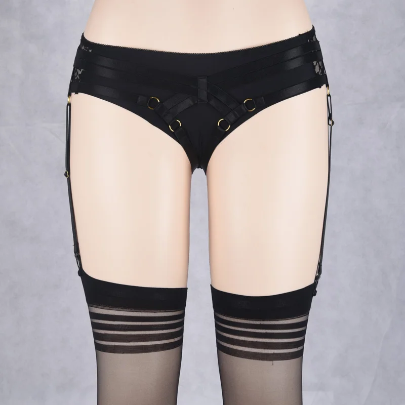 JLX.HARNESS Sexy Garters Goth Harajuku Style Handmade Garter Belt Leg garter for Women Gift One Adjust able Free Size | Женская одежда