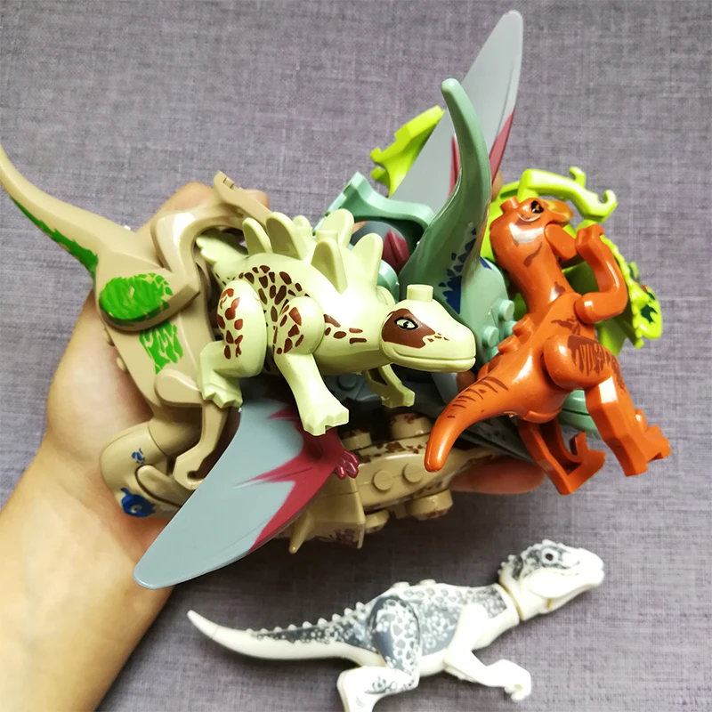 8 шт. динозавр игрушки для детей в экшн Фигурка Набор животных дикий парк