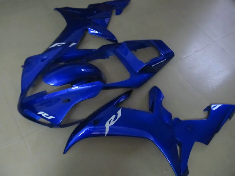 Комплект обтекателей для мотоцикла YAMAHA YZFR1 02 03 YZF R1 2002 2003 YZF1000 yzfr1 ABS полностью синий