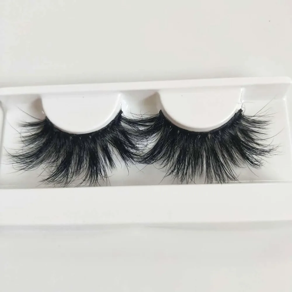 DEEP EYES 10 пар 10 boxesExtra длинные 25 мм норковые ресницы 3D норковые ресницы ручной работы