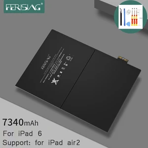Аккумулятор для планшета iPad 6 Air 2, новинка 2020, оригинальный A1566 A1567 A1547 iPad6, полимерная батарея, сменная батарея