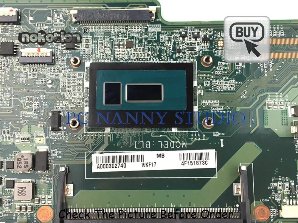 PANANNY A000302740 DA0BLIMB6F0 для Toshiba Satellite L50 L55-B S50 материнская плата ноутбука I5-5200U