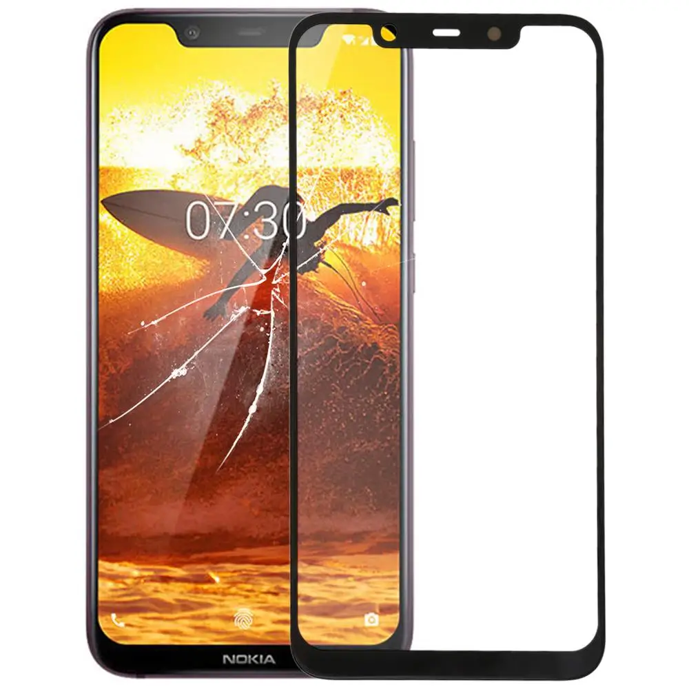 2019 Новая ЖК передняя сенсорная стеклянная линза панель для Nokia X7/8 1/7 1 Plus TA 1131