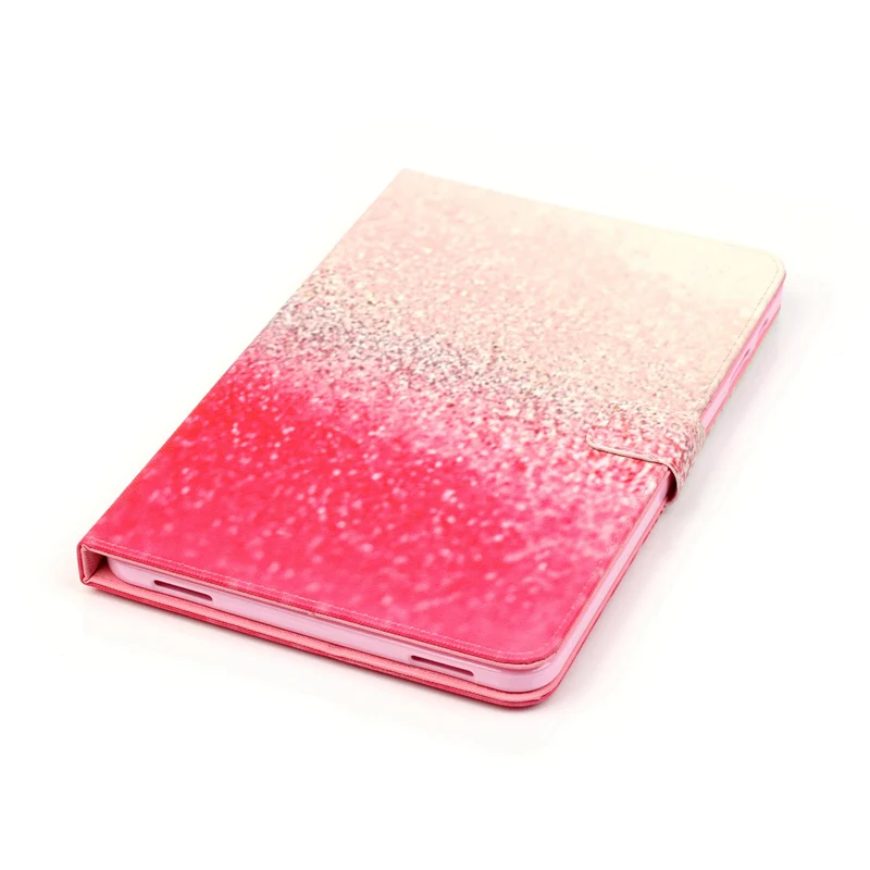 Soft Silicon Case for Samsung Galaxy Tab A 10.1 2016 T580 T585 Stand Cover PU Leather Fundas Painted | Компьютеры и офис