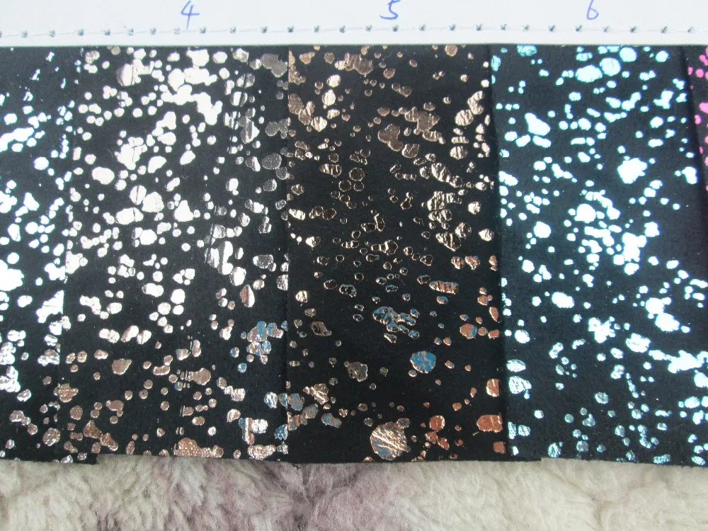 

NEW! glitter spots style synthetic leather fabric PVC faux leather textile fabric 7 color for bag decorative leather fabric