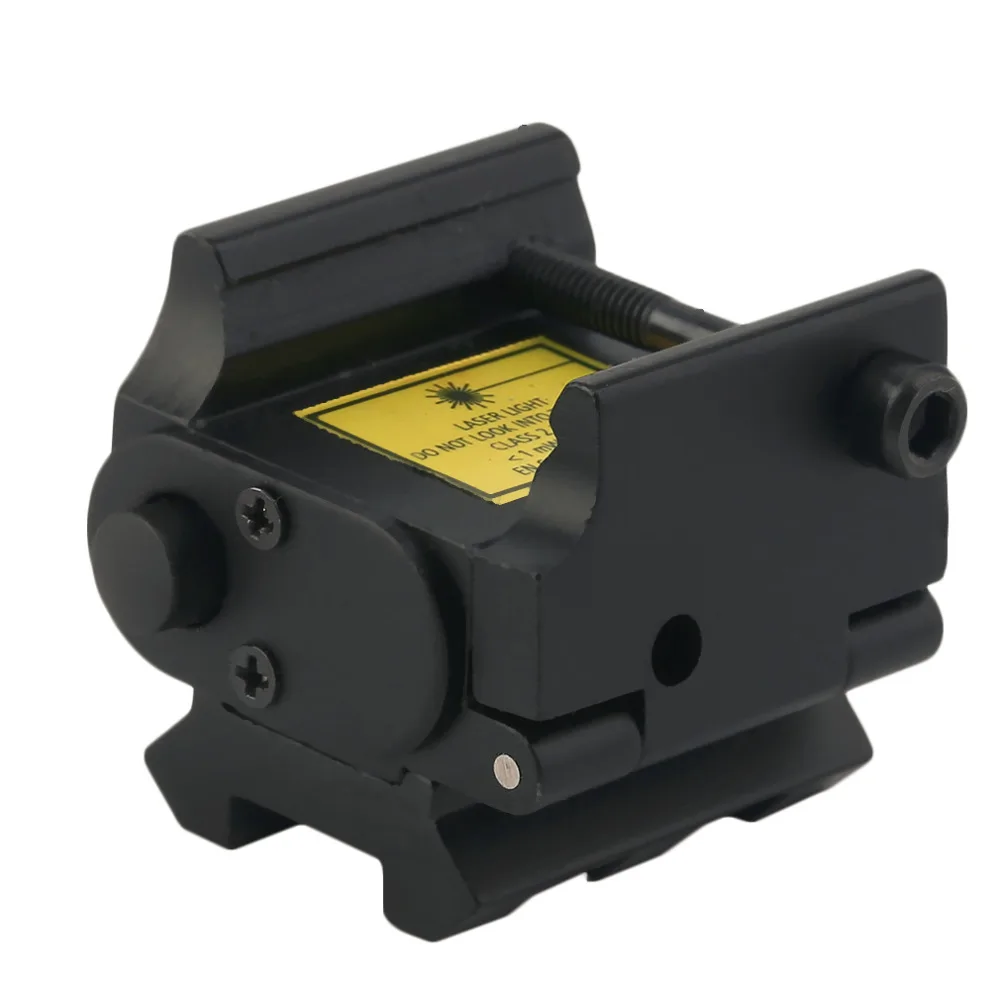 Мини Регулируемый Компактный Тактический лазерный прицел с красной точкой