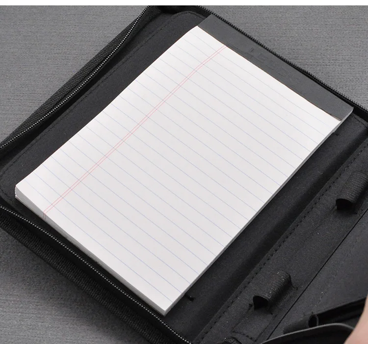 Искусственная кожа бизнес путешествия A5 папка Padfolio Многофункциональный органайзер для документов папка с CD мобильный карман Ручка Петля 783