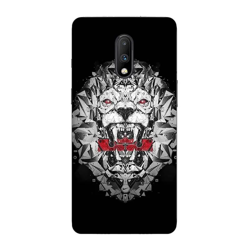 Оригинальные мягкие силиконовые чехлы для телефонов Oneplus 7 Oneplus7 Pro Мягкие силиконовые чехлы из ТПУ дизайн животных Стиль Fundas Para мультфильм - Цвет: A049