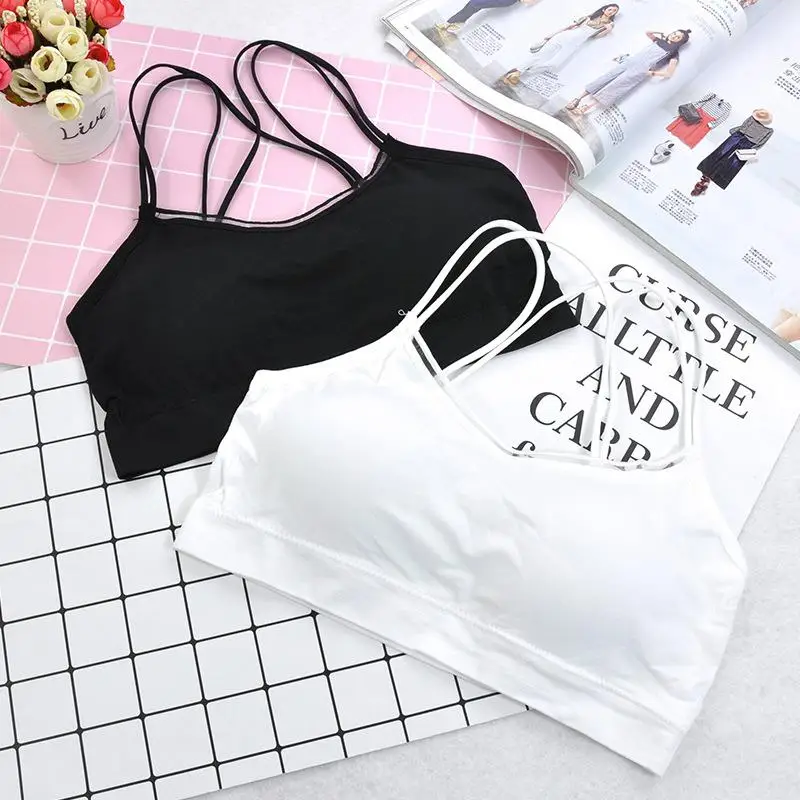 DSstyles женский бесшовный спортивный бюстгальтер с открытой спиной на бретелях