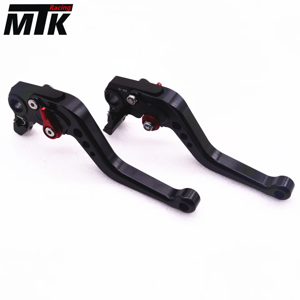 MTKRACING ЧПУ Короткие Рычаги Тормозная система сцепления для Honda CB599/CB600 HORNET CBR 600 F2/F3/F4/F4i CB919 - Цвет: Black