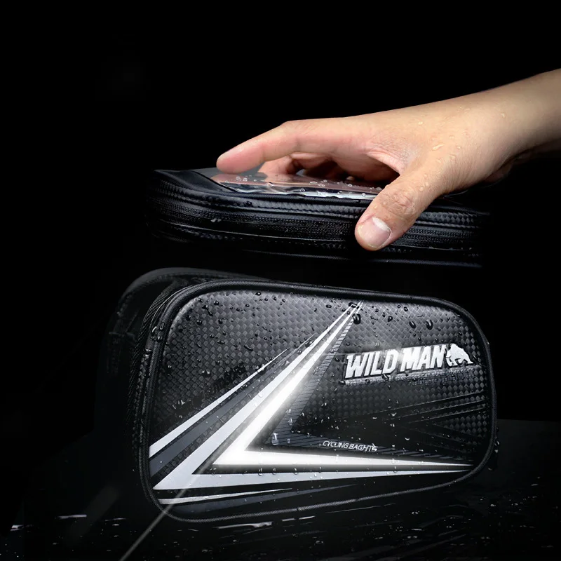 Велосипедная сумка велосипедная Передняя труба двойная 5 0 6 3 дюйма сенсорный