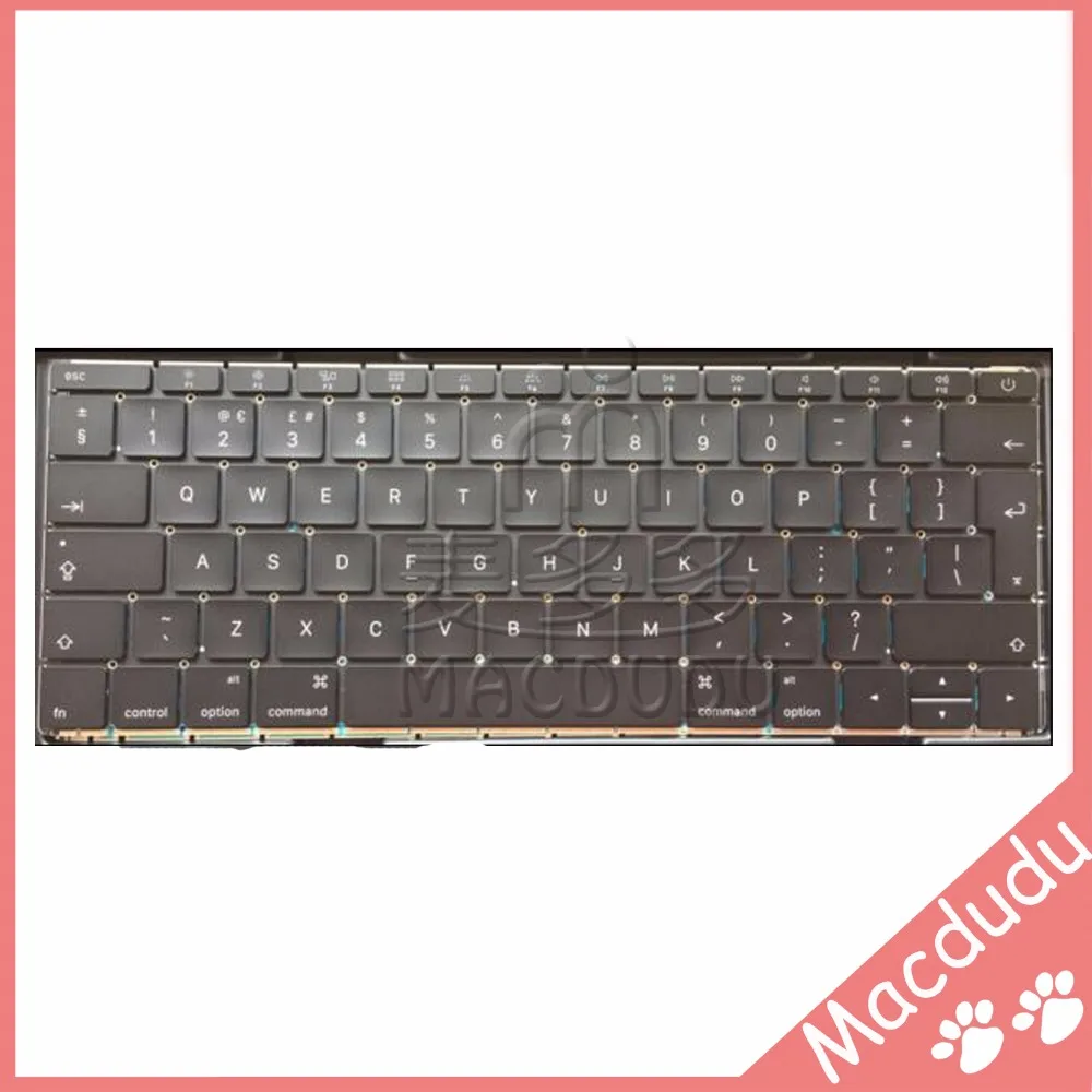 Новая Британская клавиатура с подсветкой для 12 &quotMacbook A1534 2015|new macbook 12|keyboard with