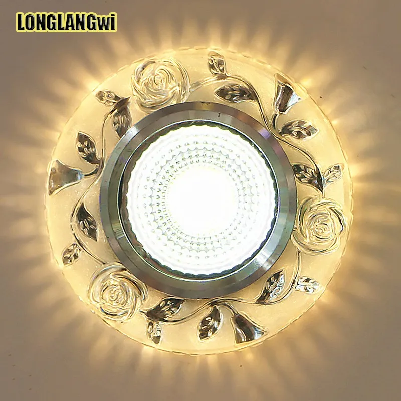 Потолочный Мини светильник 3 Вт светодиодный для художественного декора