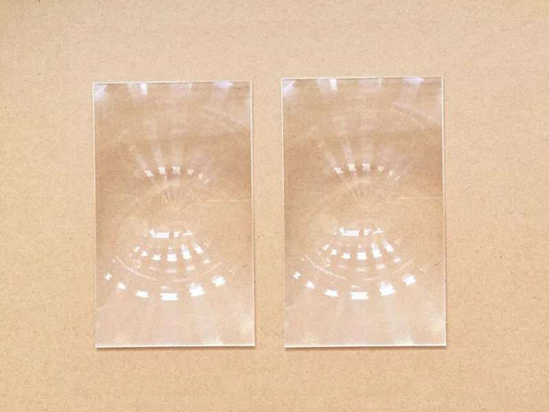 2 шт./компл. бесплатная доставка 10 1 дюймов профессиональный проектор линза