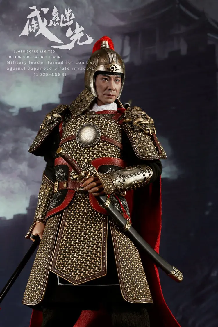 [ESTARTEK] EX014 1/6 известный и национального героя Ming династии Qi Jiguang 12 дюймов