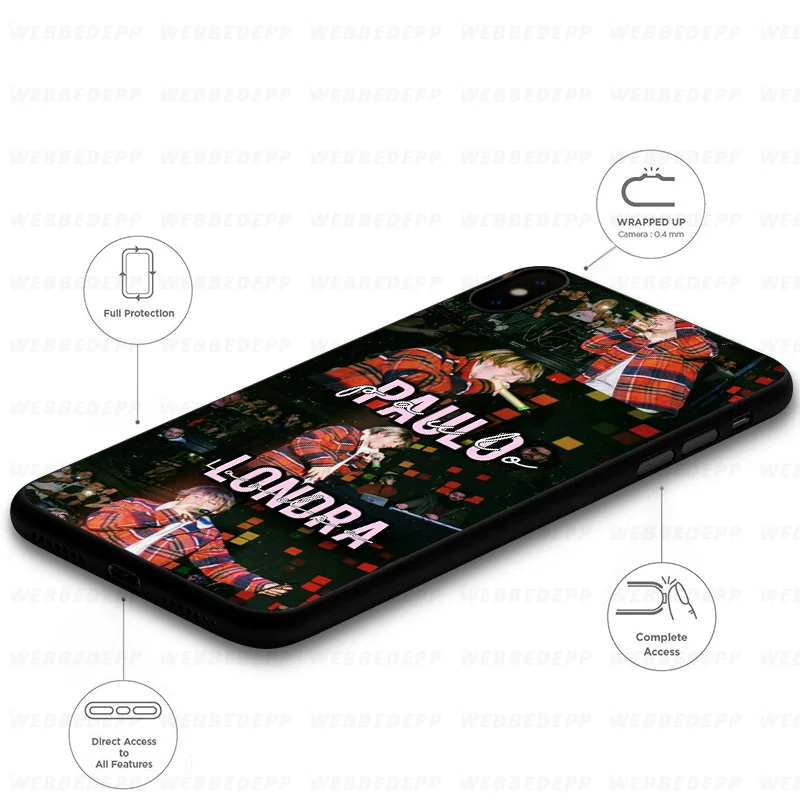 WEBBEDEPP Paulo Londra Soft Case for Huawei Mate Honor 20 6A 7A 7C 7X 8 9 9X 10 View Lite Pro 30 |