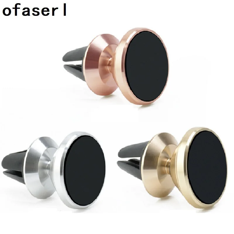Car Phone Holder Magnetic Air Vent Mount Mobile Smartphone Stand Magnet Support Cell Cellphone Telephone Desk in GPS | Мобильные