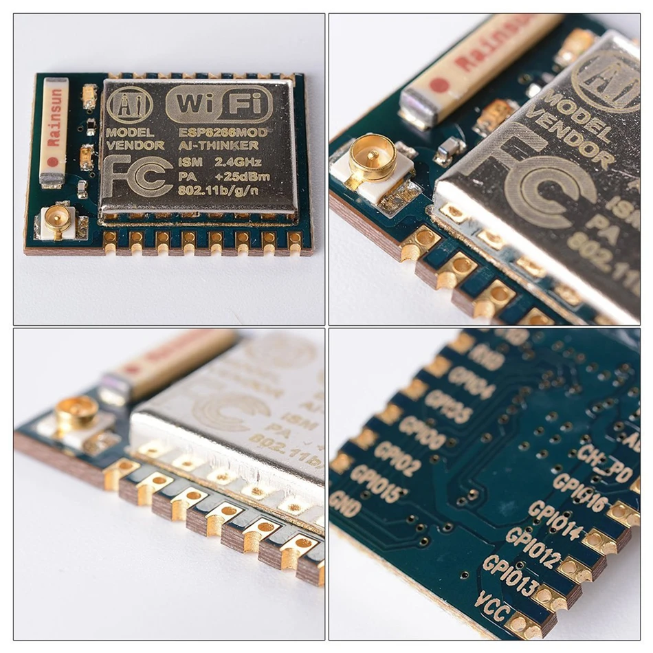 Беспроводной модуля преобразователя ESP8266 Esp 07 серийный Порты и разъёмы Wi Fi LWIP AP + STA