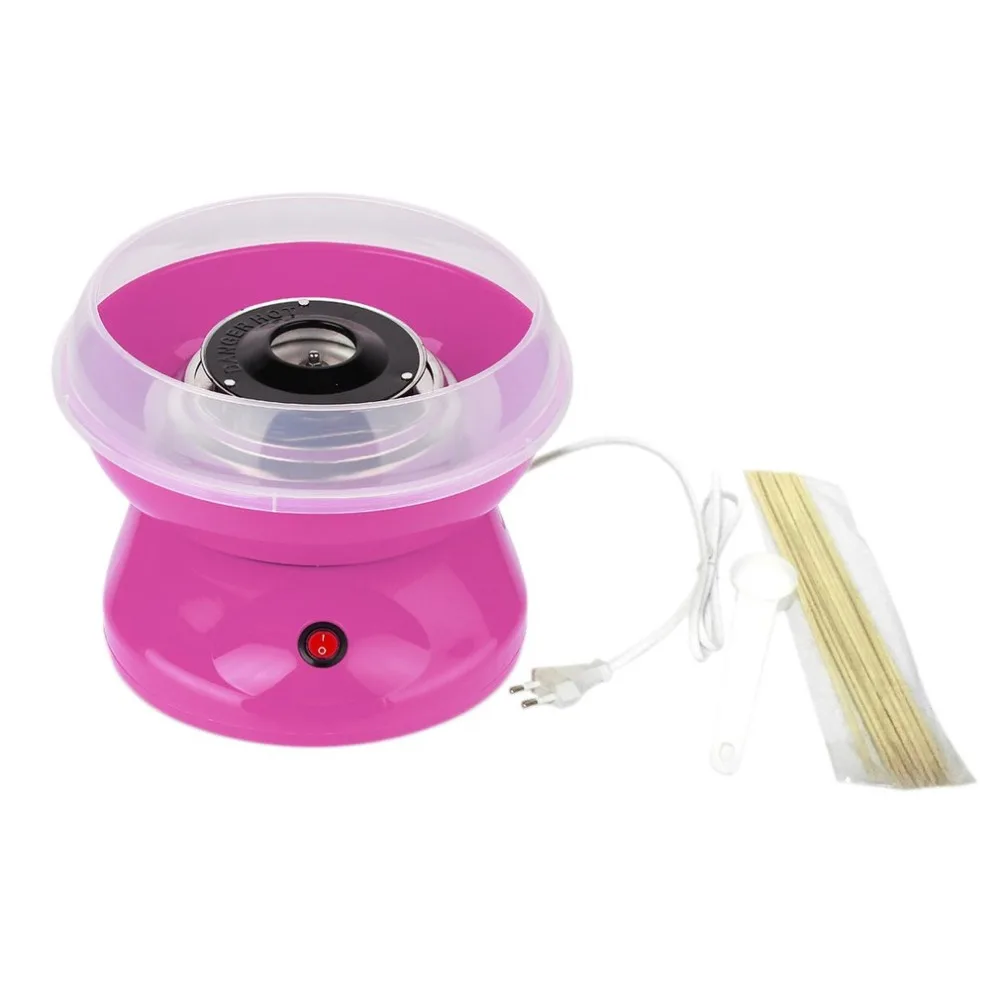 Мини электрический Cotton Candy Maker Зефир DIY машина Портативный бытовой хлопка
