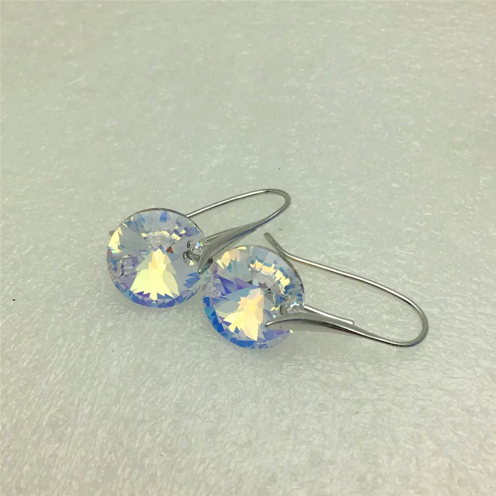 Новинка 2017 подарок на день матери сделанные с элементами swarovski ab круглые