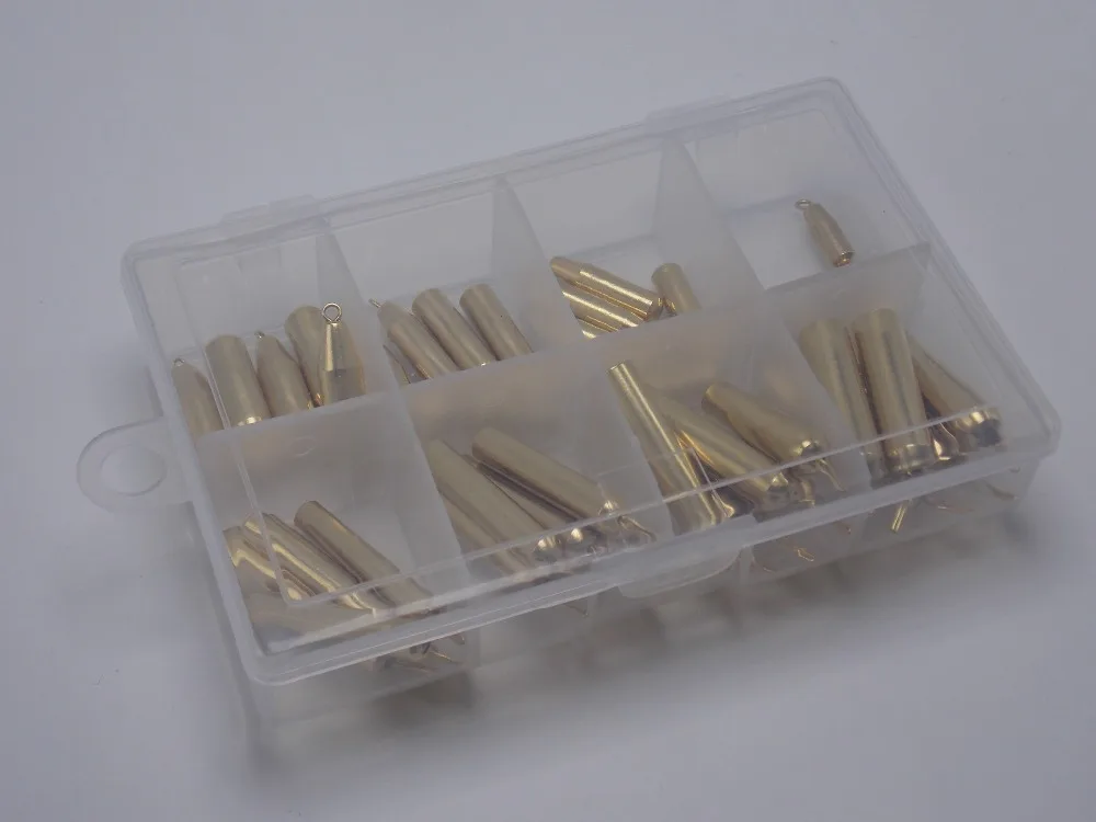 CATCHSIF 41 шт. латунный карандаш Drop Shot Finesse weedless Bass Fishing Weights
