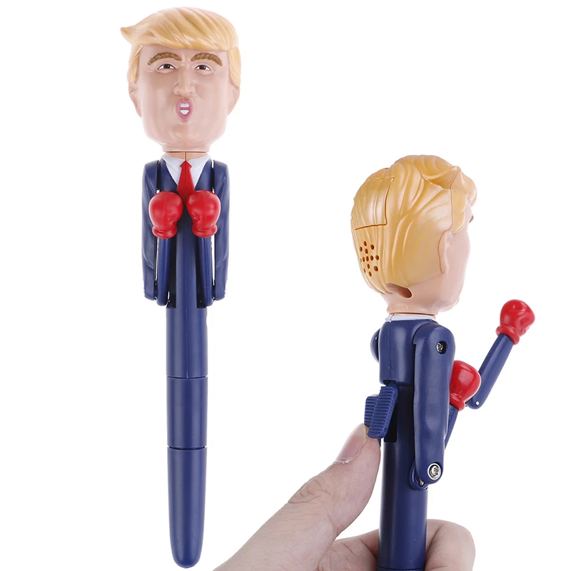 Новый Трамп говорящая игрушка боксерская ручка снятие стресса настоящие голоса
