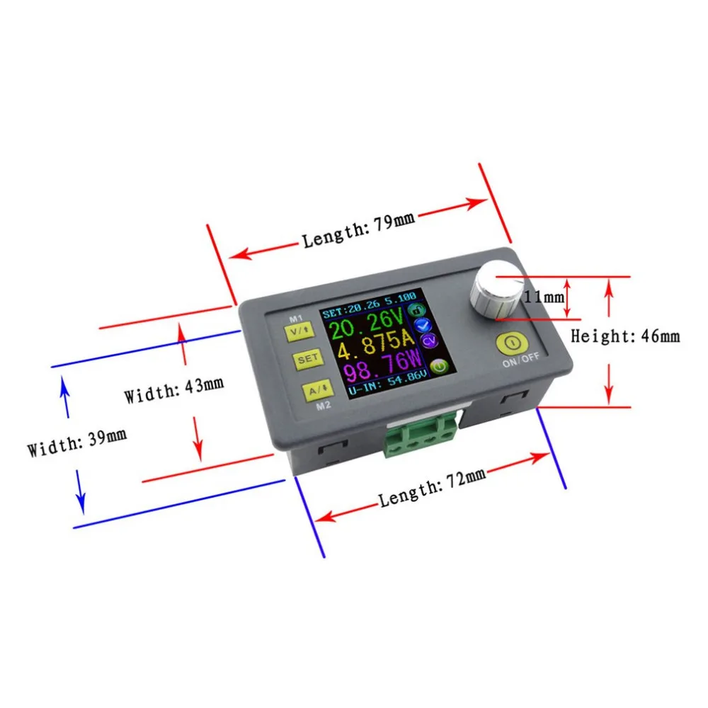 DPS5005 Direct-current Communication Function Constant Voltage Step-down Power Supply Module Voltage Converter Voltmeter