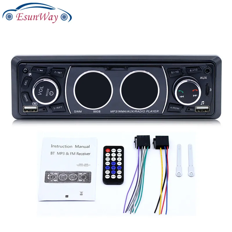 Автомагнитола Excelvan 8808 1 Din MP3 музыкальный плеер 4 дюйма автомобильная