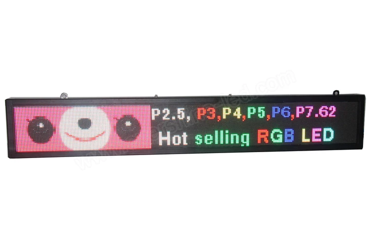 HD P4 Крытый RGB полноцветный светодиодный видео настенный модуль для 256x32 пикселей