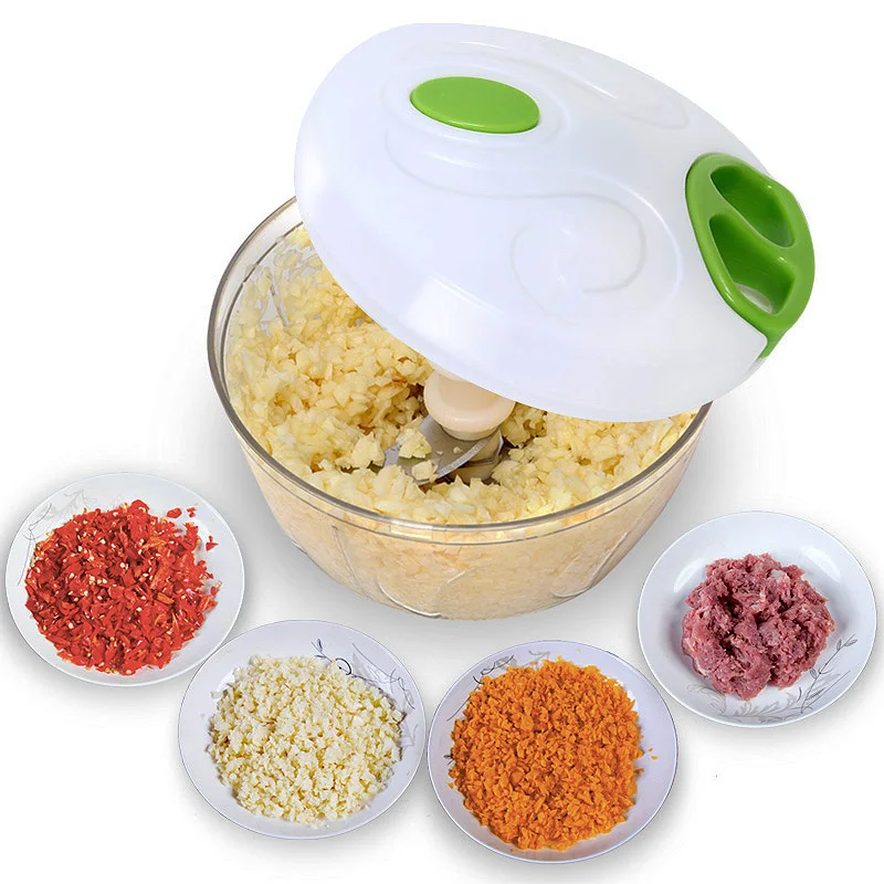 Ручной измельчитель для овощей и лука 4 цвета|food chopper manual|food chopperkitchen accessories |