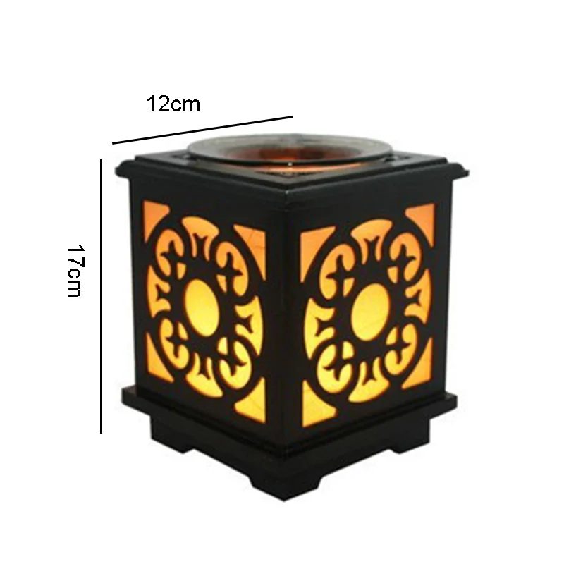 220 В винтажная деревянная электрическая розетка ароматическая плита для йоги спа