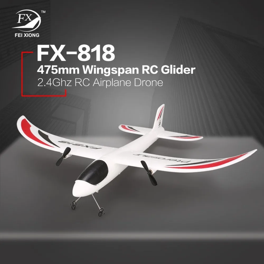 FX 820 2 4G 2CH пульт дистанционного управления SU 35 планер 290 мм размах крыльев EPP микро