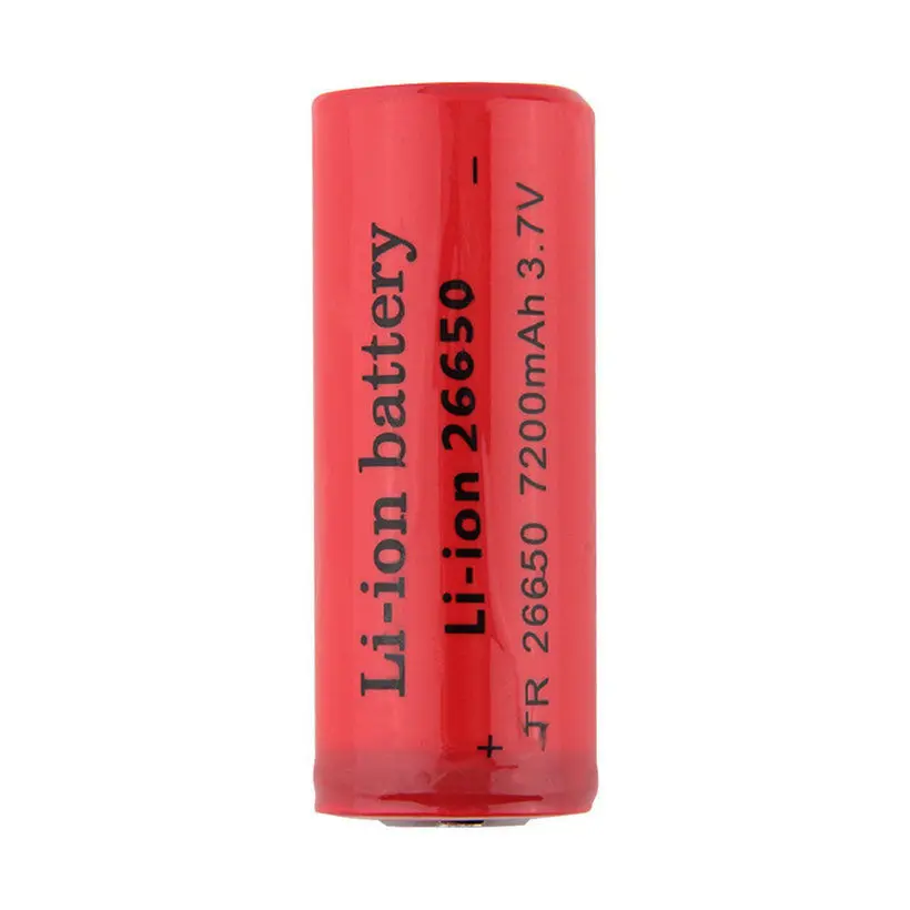 Аккумуляторная литий ионная батарея GTF 26650 3 7 В 7200 мАч для фонарика|li-ion battery|battery
