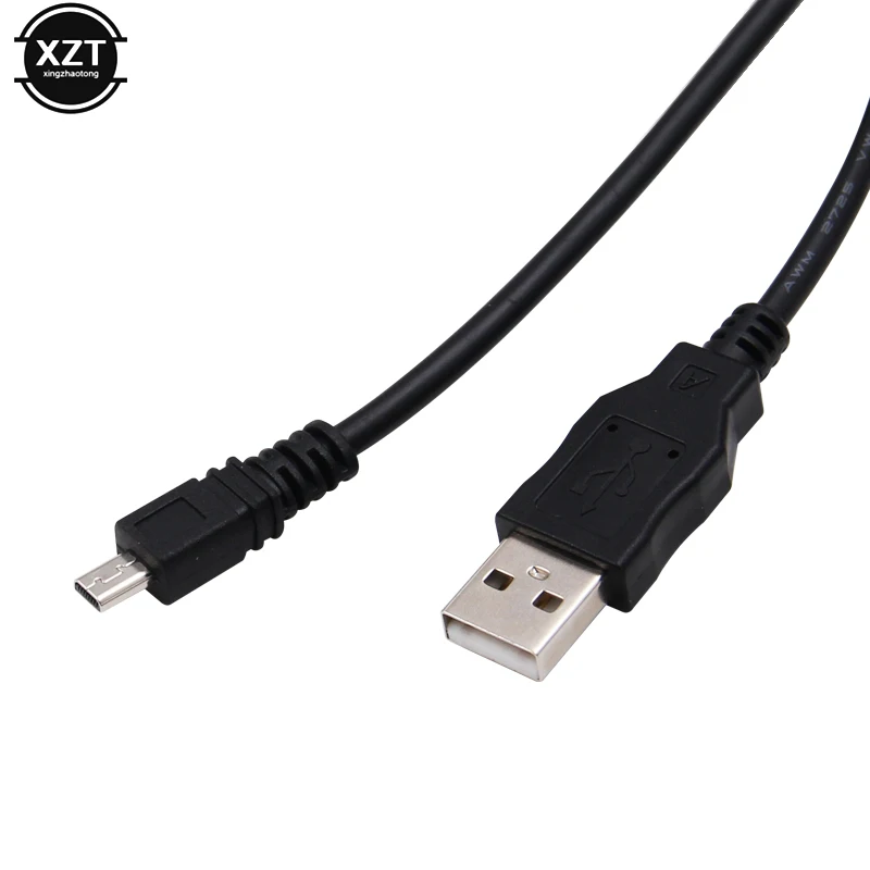 Фото USB-кабель для передачи данных для камеры, кабель для передачи данных и синхронизации данных, провод 8pin для Nikon, Olympus, Fuji, Sony, MP3, лидер продаж №3