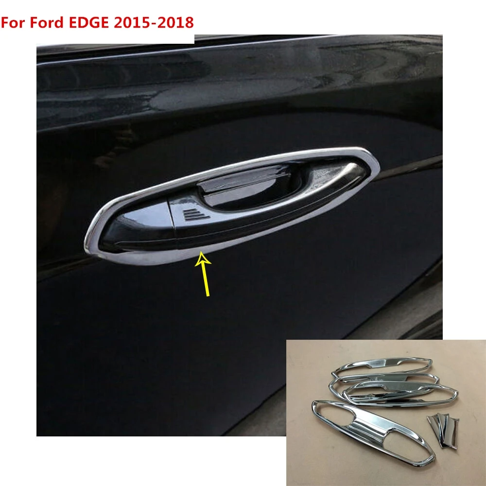 Для Ford EDGE 2015 2016 2017 2018 автомобильный Стайлинг крышка Защитный детектор отделка ABS