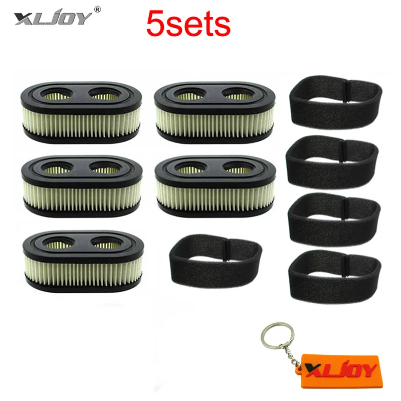 Наборы воздушных фильтров 5x ДЛЯ Briggs & Stratton 4247 5432 5432K 593260 798452 798513 09P702 картридж серии