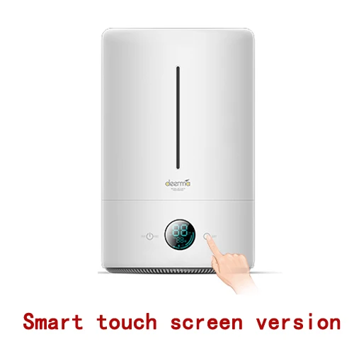 2 touch version Увлажнитель воздуха xiaomi Mijia deerma 5L 35 дБ, тихий, Очищающий воздух для помещений с кондиционированием, офисных и бытовых помещений - Цвет: 2 touch version