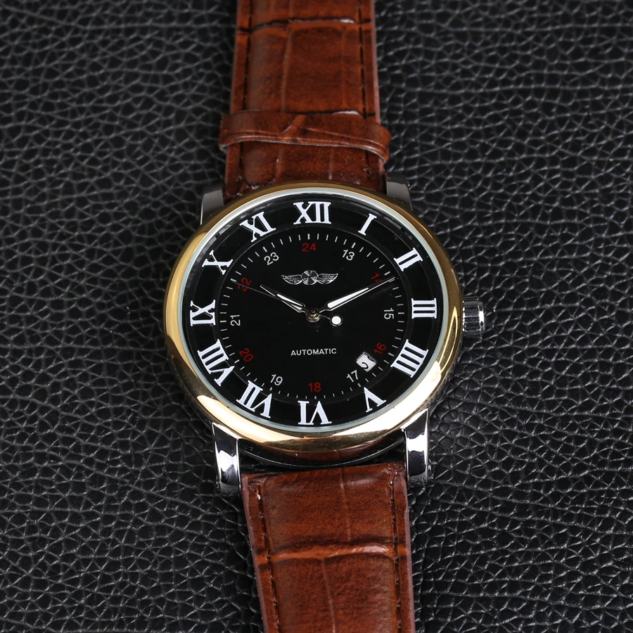 Часы наручные мужские механические Автоматические с автоподзаводом и
