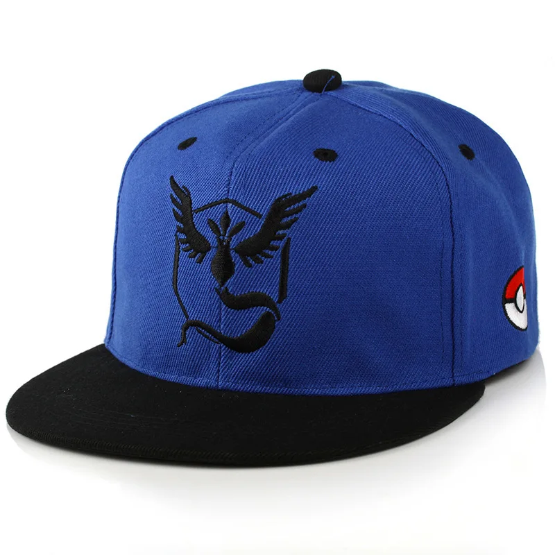 Новые головные уборы Pokemon Go Pocket Monster snapback в стиле хип хоп цветные хлопковые