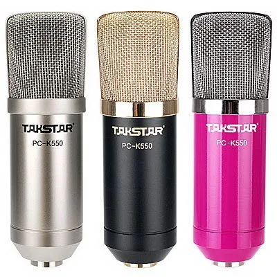 Takstar PC-K550 Side-address Microphone Professional recording mic use for Internet karaoke PC audio processing ect | Электроника