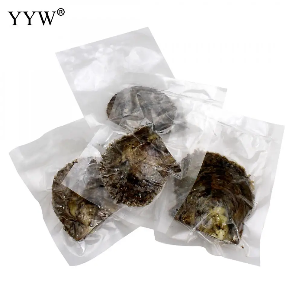 Mixed Colors Pearl Oysters Akoya Cultured Sea Pearls Beads Wholesale Colorful Round For Jewelry Making 5PCs/Bag | Украшения и