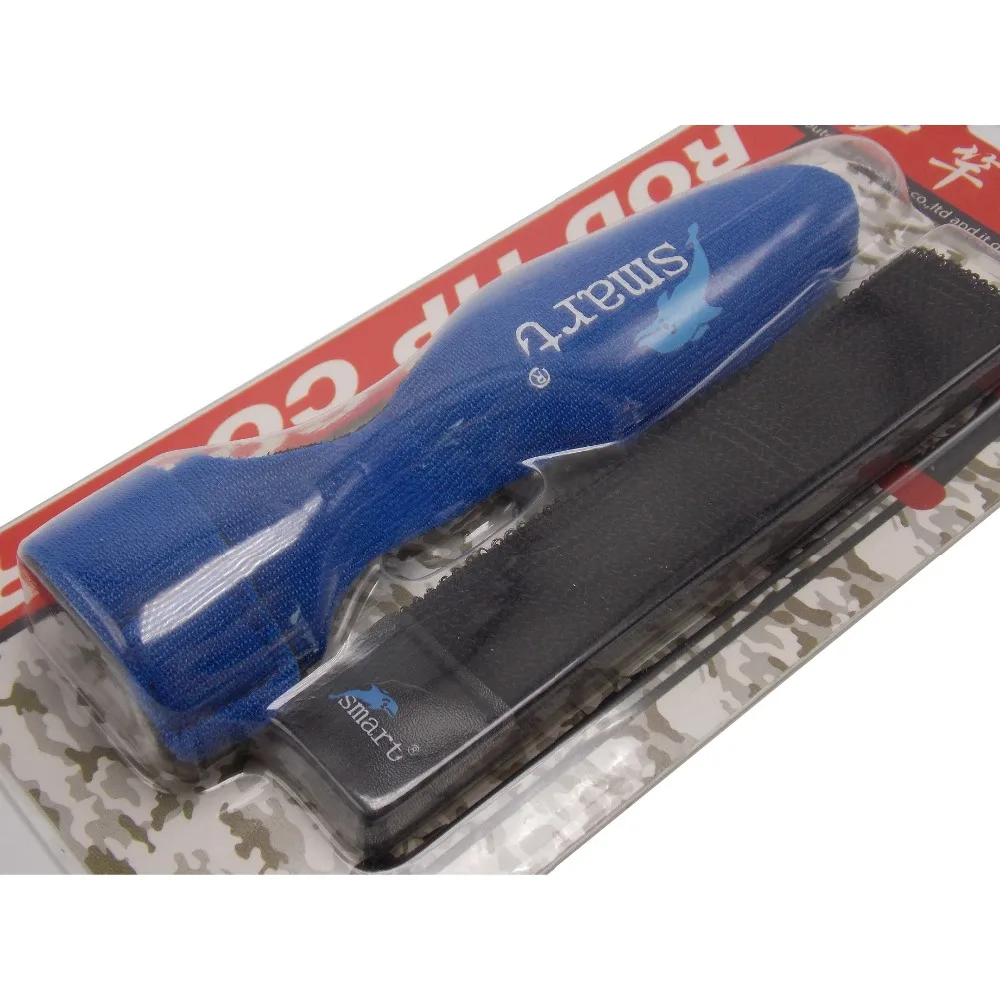 2PK Fishing Rod Tip Cover and Quick Removal Tie KIT BLACK BLUE Color | Спорт и развлечения