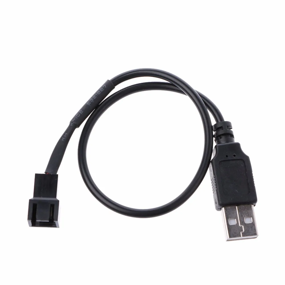 Кабель переходник с USB 2 0 A Male на 3 Pin/4 Pin для компьютерного вентилятора ПК 5 В|adapter