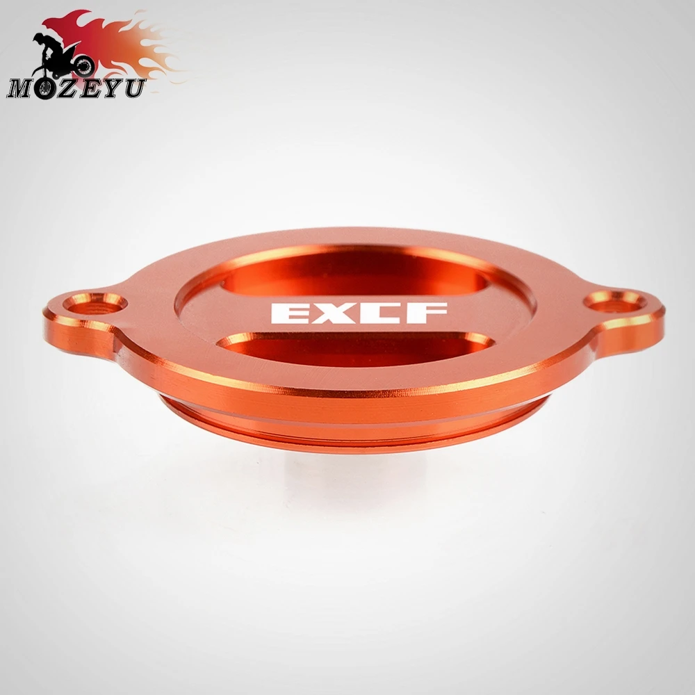 Алюминиевый Масляный топливный фильтр для мотоцикла 250 350EXC F 450EXC 500 EXC CNC|Накладки и