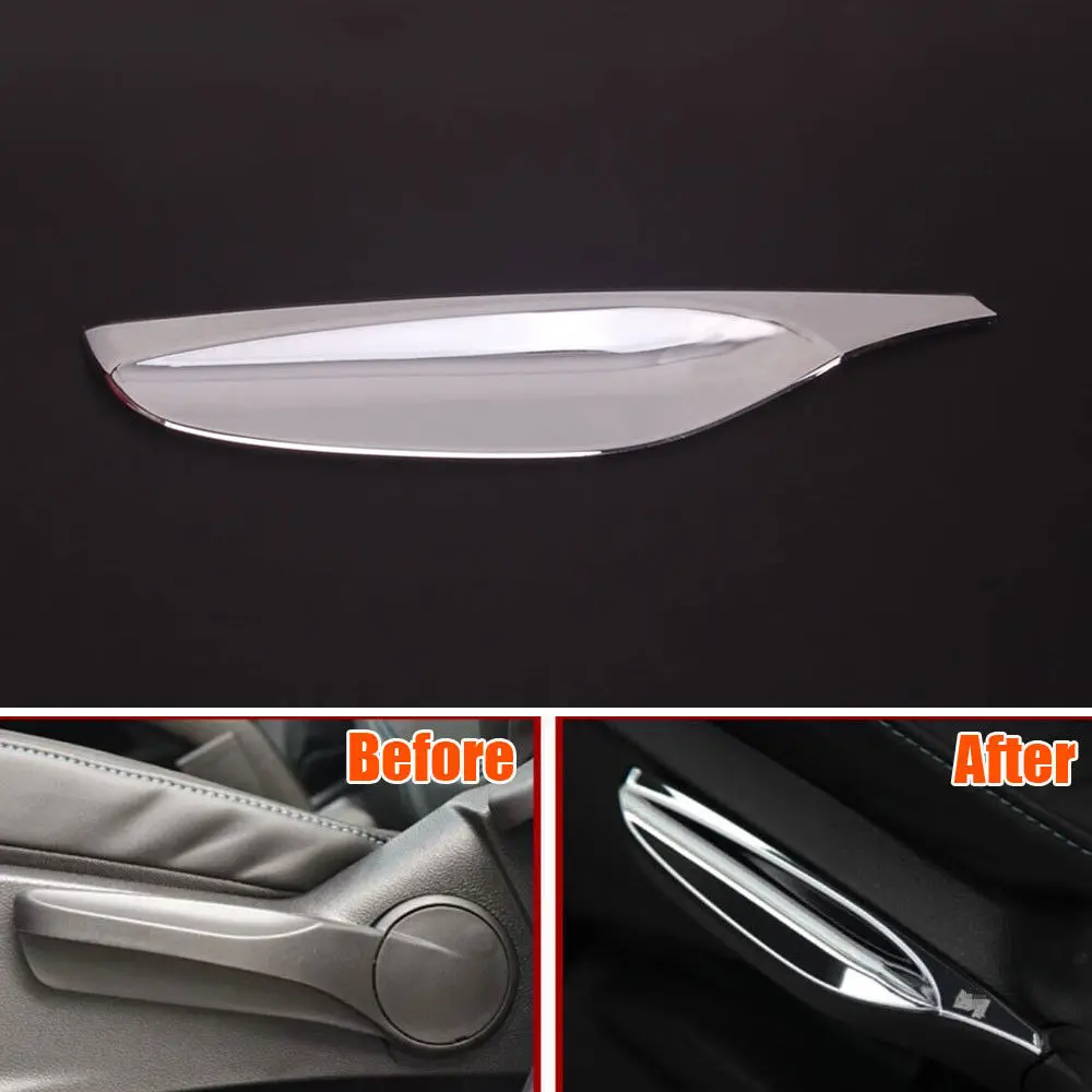 

BBQ@FUKA Car Seat Adjustment Switch Seat lift Wrench Decoration Trim Styling Sticker Fit for Chevy Trax 2014 2015