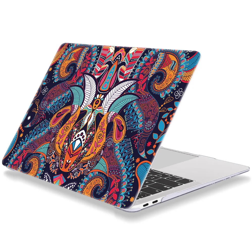 Чехол Redlai с рисунком совы для MacBook Air 13 дюймов, чехол A1932 A1466 для Mac Pro 16 A2141, чехол с сенсорной панелью 13 15 дюймов